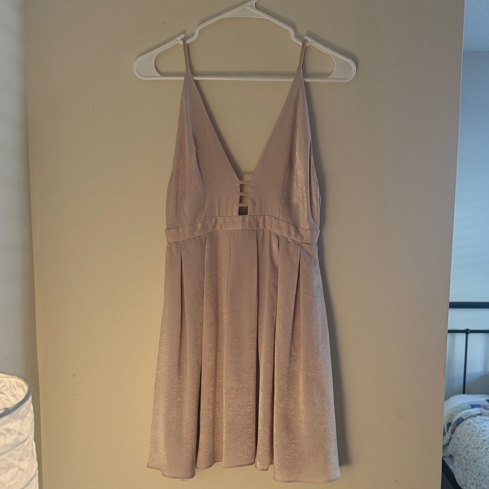 Elegant Blush Pink Dress